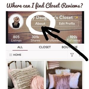 How to find Closet Reviews!
